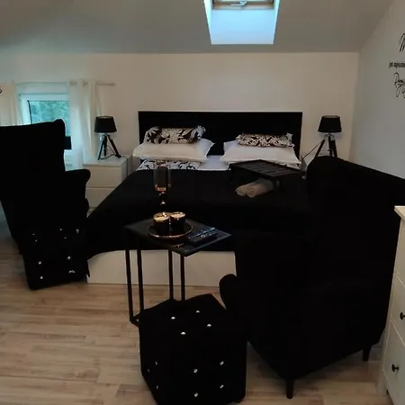 Quarto em Acomodações Particulares La Mer-balia Z Jacuzzi, Sauna ,klimatyzacja ,rowery Ustka