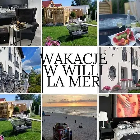 La Mer-balia Z Jacuzzi, Sauna ,klimatyzacja ,rowery Δωμάτια σε οικογενειακή κατοικία