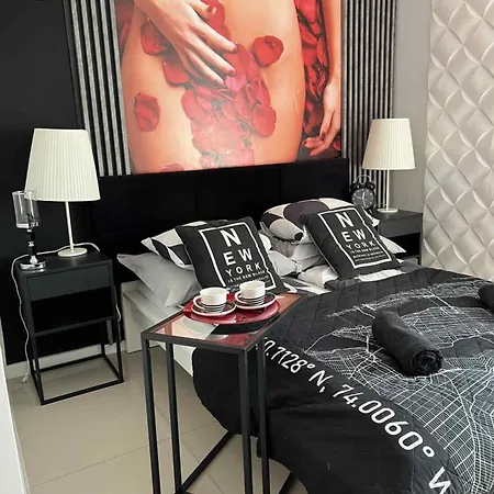 Quarto em Acomodações Particulares La Mer-balia Z Jacuzzi, Sauna ,klimatyzacja ,rowery Ustka