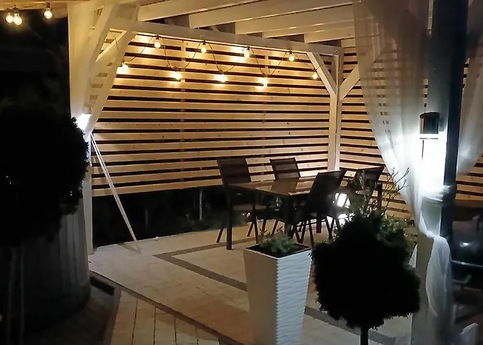 La Mer-balia Z Jacuzzi, Sauna ,klimatyzacja ,rowery منزل للإقامة *