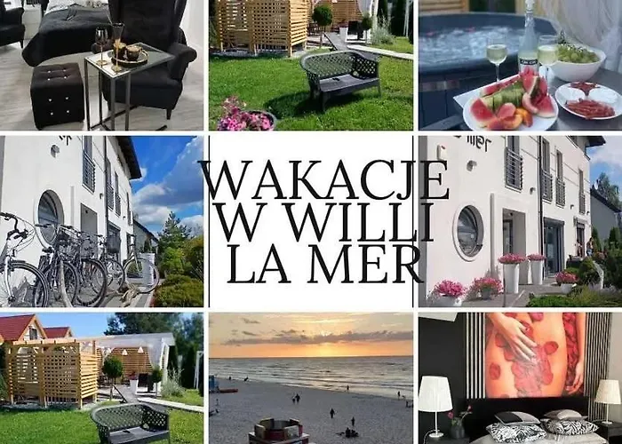 La Mer-balia Z Jacuzzi, Sauna ,klimatyzacja ,rowery منزل للإقامة