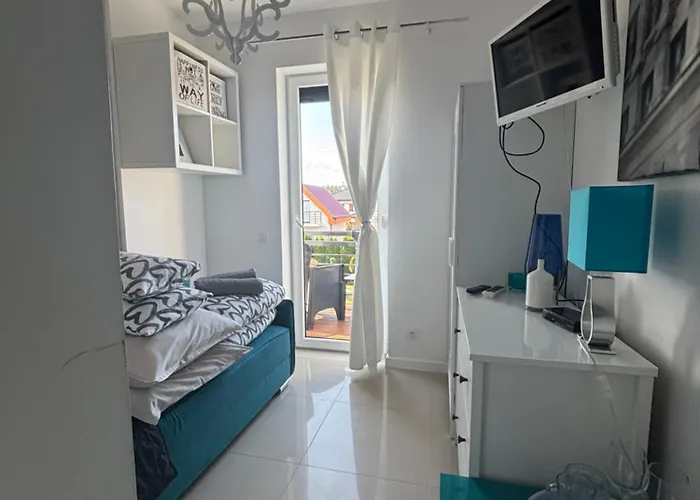 منزل للإقامة La Mer-balia Z Jacuzzi, Sauna ,klimatyzacja ,rowery *